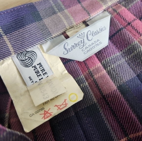 Vintage Surrey Classics Pure Wool Kilt Skirt - Picture 7 of 11